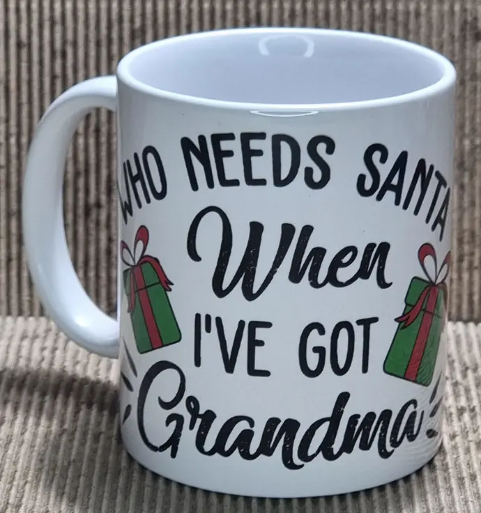 Custom Sublimation Mug Half Print