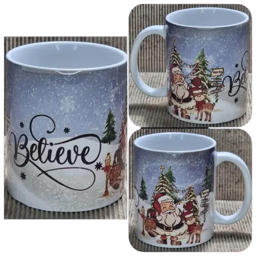 Custom Sublimation Mug Wrap Around