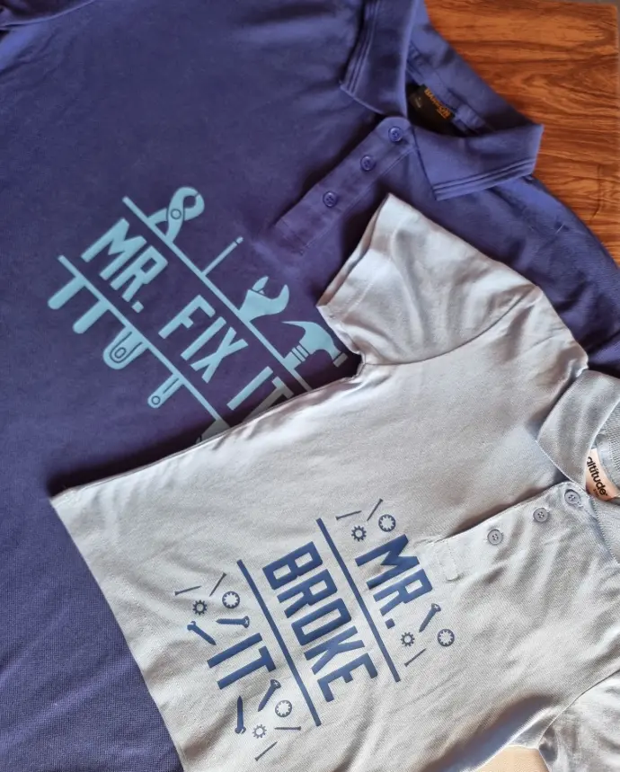 Custom Golf Shirts Adult + Child