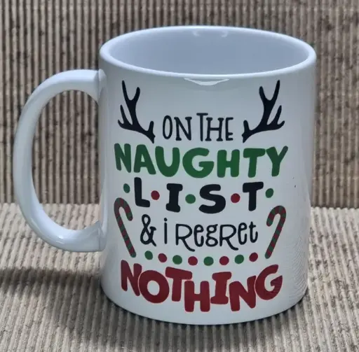 Custom Sublimation Mug Half Print