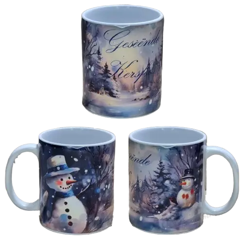 Custom Sublimation Mug Wrap Around